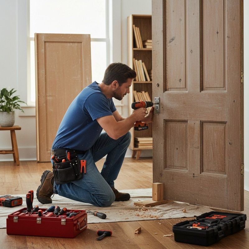 Door Hinge Replacement in Conroe, TX