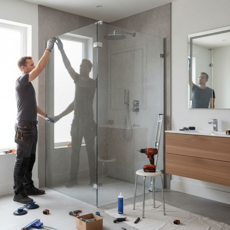 Glass Shower Door Replacement in Littleton, CO